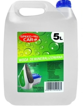 SPEEDCAR WODA Orginał DEMINERALIZOWANA 5L