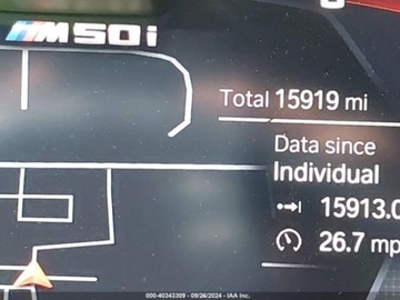 BMW X5 G05 2023 BMW X5 M50I 2023 4.4l 4.4 Benzyna 523KM, zdjęcie 12