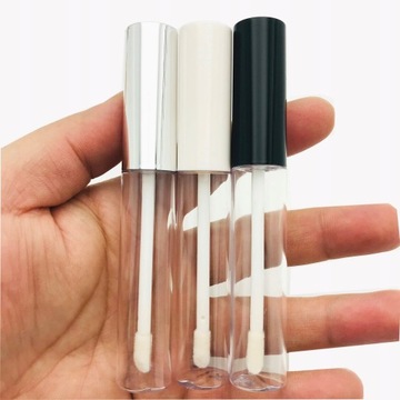 10/50pcs New 10ml Refillable Lip Gloss Tubes