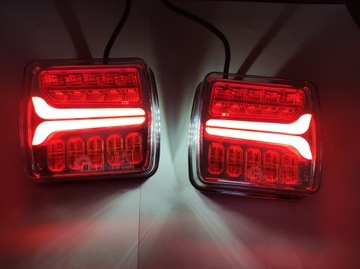 ЗАДНИЕ СВЕТОДИОДНЫЕ ФОНАРИ ПЛАВАЮЩЕГО НАПРАВЛЕНИЯ 12-24В