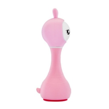 ALILO INTERACTIVE BUNNY SMARTY BUNNY Музыкальная розовая игрушка-погремушка