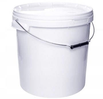 Wiadro plastikowe 20 Litr Białe na ŻYWNOŚĆ!