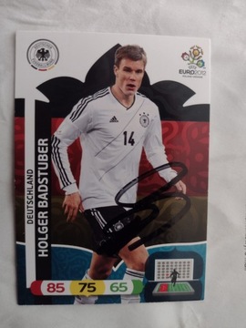 Karta panini autograf Niemcy Euro 2012 Holger Badstuber