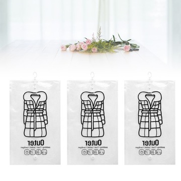 Вакуумные пакеты для хранения одежды, 10 шт.