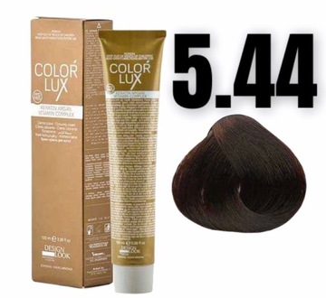 DESIGN LOOK Color Lux 100ml farba do włosów 5.44