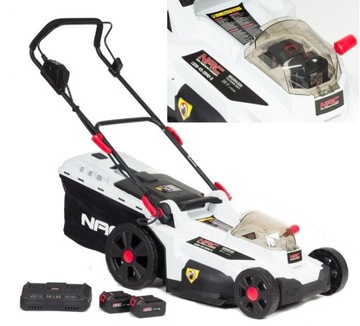 NAC LB36-43-2B40-S KOSIARKA AKUMULATOROWA 43 cm 18V 2x4.0Ah