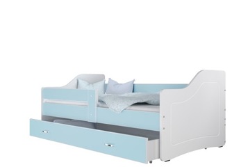 Łóżko dziecięce 160x80 szuflada + materac SWEETY