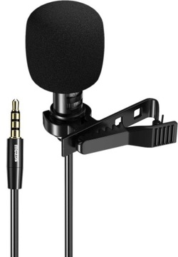 ПРОВОДНОЙ МИКРОФОН С ПЕТЛИЧНЫМ КОНДЕНСАТОРОМ CLIP TRS JACK