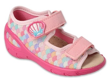 BEFADO KAPCIE SANDAŁKI DZIECIĘCE SUNNY roz 27 065X199 WKŁADKA SKÓRA