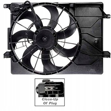 HYUNDAI IX35 2010- 1.6B 2.0B VENTILÁTOR CHLADIČŮ