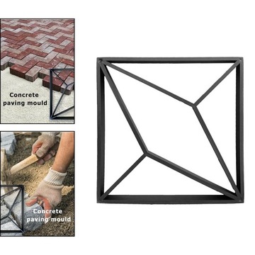 Plastikowa nawierzchnia drogowa DIY Beton Stepping