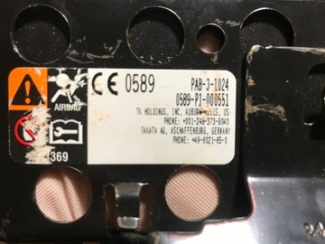 DODGE CHARGER 11- 15 AIRBAG ULOŽENÍ PASAŽÉR