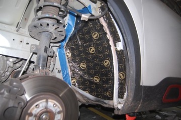 StP Gold 2,3 мм антивибрационный бутиловый коврик 75х50 с шумоизоляционным клеем