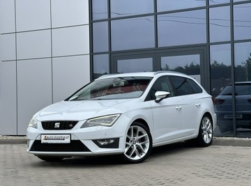 Seat Leon III ST 2.0 TDI CR 184KM 2014 Seat Leon LED Climatronic Grzane fotele Tempomat