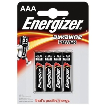 Baterie LR03 Energizer AAA blister 4 szt