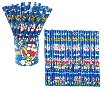 ołówek tradycyjny drewniany DORAEMON ołówki drewniane dla dzieci HB