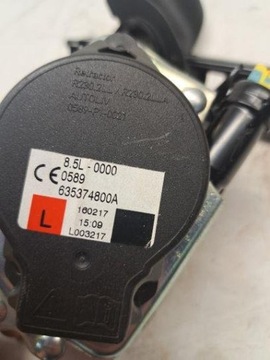 635374800 PAS BEZPEČNOSTI PŘEDNÍ LEVÝ 143 2016 MERCEDES-BENZ GLC (C253)