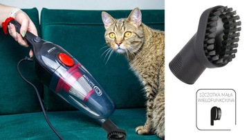 Мощный сетевой вертикальный пылесос 2-в-1 мощностью 600 Вт MPM MOD-39.