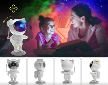 Stars Projector светодиодный ночной ламп подарок астронавта для ребенка
