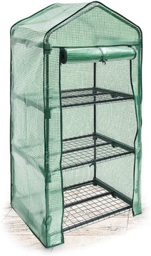 МИНИ-БАЛКОННАЯ ТЕПЛИЧНАЯ ПОЛКА СЕЯЛКА ИЗ ФОЛЬГИ ДЛЯ ПОСЕВА HERBAR 125x69x49