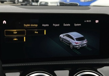 Mercedes CLA C118/X118 Shooting Brake 2.0 220d 190KM 2020 Mercedes-Benz CLA kamera 2.0D 190KM NAVI BEZWYPADKOWY gwarancja LED, zdjęcie 28