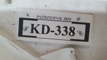 KD-338 FÓLIE SLOUPU DVEŘE DACIA DUSTER 822830504R NOVÁ ORIGINÁLNÍ