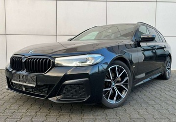 BMW Seria 5 G30-G31 Touring Facelifting 2.0 520d 190KM 2021 BMW Seria 5 M SPORT 4x4 Shadow Line FV 23 2.0 Diesel 190KM