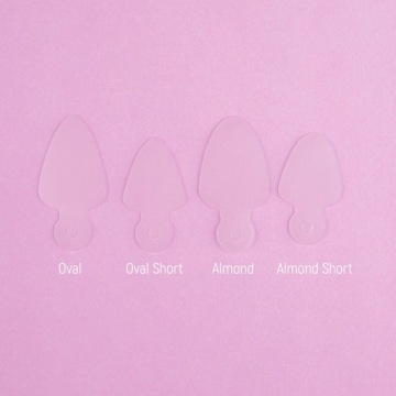 Силиконовые формы для наращивания ногтей OVAL FRENCH Nails Company