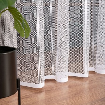 Firana na metry żakard 250 Dzika Siatka