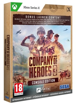 COMPANY OF HEROES 3 Console Launch Edition XSX PL