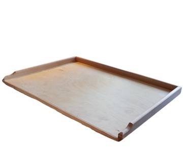 БОЛЬШОЙ ДЕРЕВЯННЫЙ СТОЛ ИЗ БУКА 70x51 СМ RANT 3 СМ