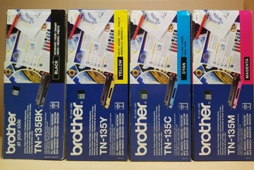 Toner Oryginalny Brother TN-135BK (TN135BK) (Czarn
