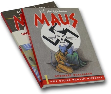 Maus Art Spiegelman Tom I-II [wydanie pierwsze][komiks]