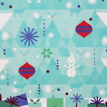 Рождественские наклейки на окна «Замороженные»