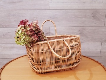 ПЛЕТЕНАЯ СУМКА ДЛЯ ПОКУПКИ, ПЛЕТЕНАЯ КОРЗИНА, ПИКНИК