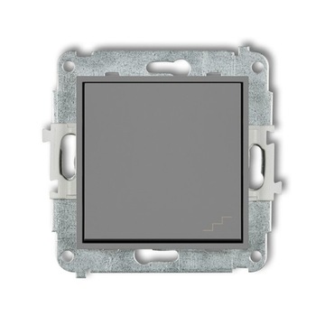 Łącznik schodowy pojedynczy szary mat 27MWP-3 Karlik Mini