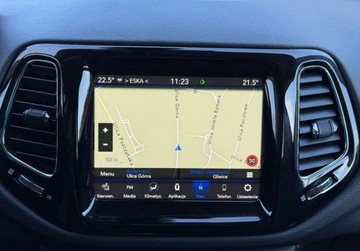 Jeep Compass II SUV 1.4 MultiAir 140KM 2017 Jeep Compass 1,4 T 140KM Key-less ACC FULL LED Skora Bezwypadkowy Serwis, zdjęcie 18