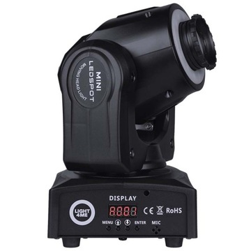 ПОРТАТИВНАЯ МАЛЕНЬКАЯ ПОВОРОТНАЯ ГОЛОВКА LIGHT4ME SPOT 30 RING СВЕТОДИОДНАЯ МИНИ-ГОЛОВКА