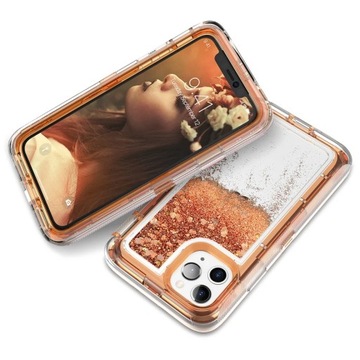 Блестящий чехол «Зыбучий песок» для iPhone 15 14 13 12 11 Pro Max XS XR X 8 7