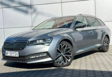 Skoda Superb III Kombi Facelifting 2.0 TSI 190KM 2021 Skoda Superb Salon Polska Automat Skora Kamera Navi Parktronic Led, zdjęcie 2