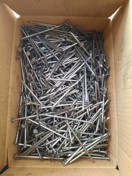 Gwoździe budowlane czarne 3 cale 3.0x80 mm 1kg