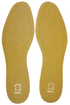 SKÓRZANE WKŁADKI DO BUTÓW PRZECIWPOTNE SKÓRA 41