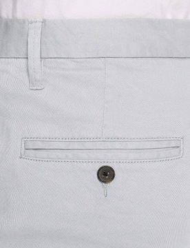 MERAKI SPODNIE MĘSKIE W31/L32 CHINO DOVE GREY