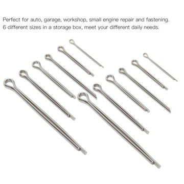 Набор булавок из нержавеющей стали, размер 6.