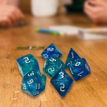 7 шт. многогранные игральные кости развлекательная игрушка D D20 для M