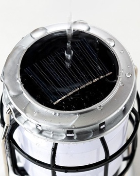 КЕМПИНГОВАЯ ЛАМПА СОЛНЕЧНАЯ СВЕТОДИОДНАЯ USB ПЛАМЯ/ФОНАРЬ