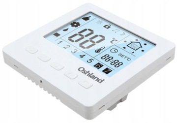 OGRZEWANIE PODŁOGOWE TERMOSTAT POKOJOWY LCD 16A