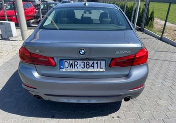 BMW Seria 5 G30-G31 Limuzyna 520d 190KM 2017 BMW Seria 5 2.0 diesel ,salon polska ,zadfbany 2.0 Diesel 190KM, zdjęcie 4