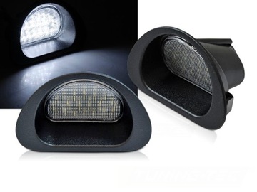 LAMPY LED TABULKY DO PEUGEOT 107 CITROEN C1