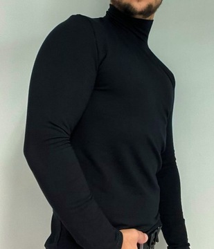 GOLF MĘSKI BLACK ZIP L